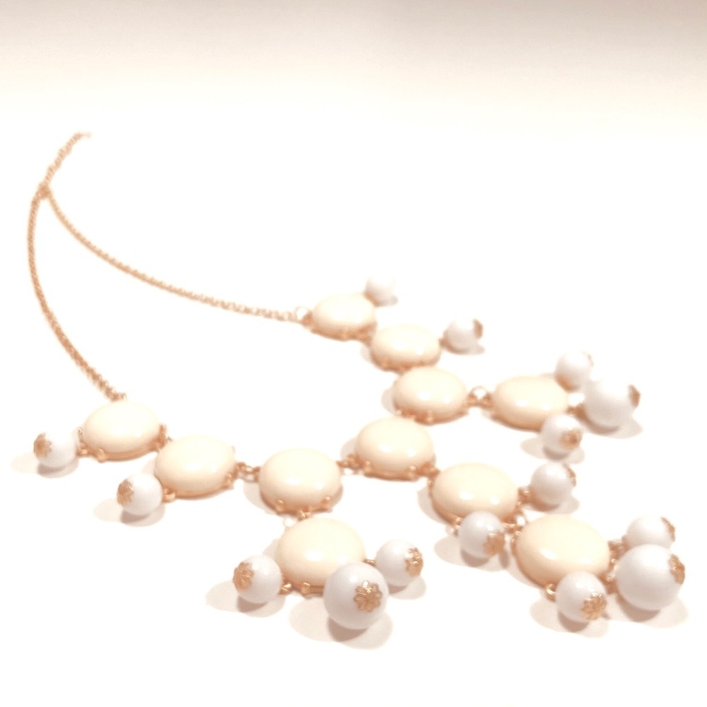 Statement Constellation Necklace, Ecru